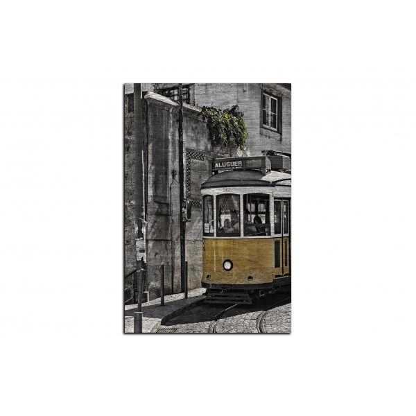 Slika na platnu - Povijesni tramvaj - pravokutnik